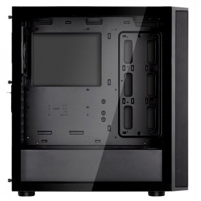 Корпус SilverStone Fara FAR1B-G-V2 без БЖ, 2xUSB3.0, 1xUSB2.0, 1x120мм, VGA 340мм, LCS ready, TG Side Panel, ATX, чорний