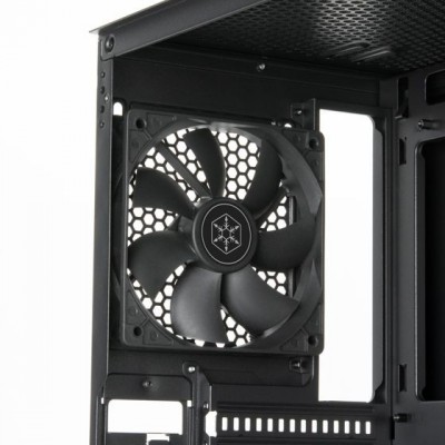 Корпус SilverStone Fara FAR1B-G-V2 без БЖ, 2xUSB3.0, 1xUSB2.0, 1x120мм, VGA 340мм, LCS ready, TG Side Panel, ATX, чорний