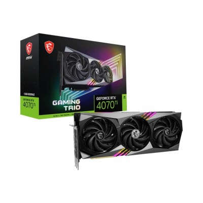 Відеокарта MSI GeForce RTX 4070 Ti 12GB GDDR6X GAMING TRIO