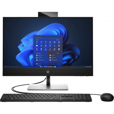 Комп'ютер персональний моноблок HP ProOne 440-G9 23.8" FHD IPS AG, Intel i5-13500T, 16GB, F512GB, ODD, UMA, WiFi, кл+м, 3р, W11P, чорний