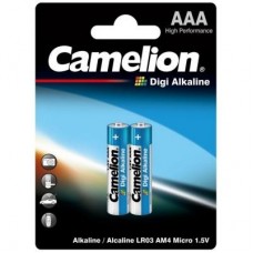 Батарейка Camelion AAA LR03/2BL Digi Alkaline (LR03-BP2DG) Батарейка Camelion AAA LR03/2BL Digi Alkaline (LR03-BP2DG)