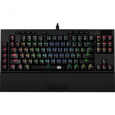 Клавиатура Redragon Broadsword RGB USB Black (77548)