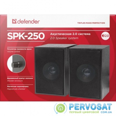 Акустическая система Defender SPK 250 Black (65225)