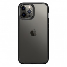 Чохол до моб. телефона Spigen iPhone 12 Pro Max Crystal Hybrid, Matte Black (ACS01477) Чохол до моб. телефона Spigen iPhone 12 Pro Max Crystal Hybrid, Matte Black (ACS01477)