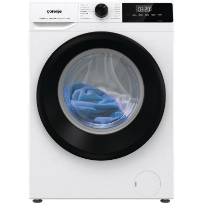 Прально-сушильна машина Gorenje фронтальна, 8(5)кг, 1400, A+, 55см, дисплей, пара, інвертор, білий
