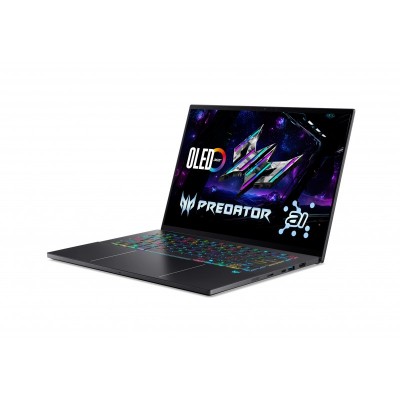 Ноутбук Acer Predator Triton 14 PT14-52T 14.5" 2.8K OLED Touch, Intel U9-288V, 32GB, F2TB, NVD5070-8, Win11P, чорний