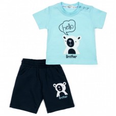 Набір дитячого одягу Breeze HELLO BROTHER (14307-98B-blue) Набір дитячого одягу Breeze HELLO BROTHER (14307-98B-blue)