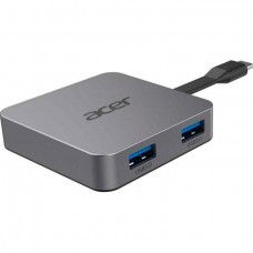 Хаб Acer USB-С > 2xUSB-A3.2/USB-C/ HDMI, 0.15м, сірий Хаб Acer USB-С > 2xUSB-A3.2/USB-C/ HDMI, 0.15м, сірий