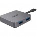 Хаб Acer USB-С &gt; 2xUSB-A3.2/USB-C/ HDMI, 0.15м, сірий