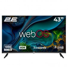 Телевізор 43" 2E LED FHD 60Hz Smart WebOS Black Телевізор 43" 2E LED FHD 60Hz Smart WebOS Black
