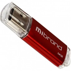 USB флеш накопичувач Mibrand 64GB Cougar Red USB 2.0 (MI2.0/CU64P1R) USB флеш накопичувач Mibrand 64GB Cougar Red USB 2.0 (MI2.0/CU64P1R)