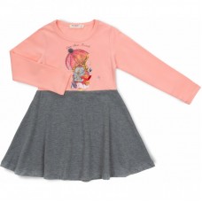 Плаття Breeze з дівчинкою (13469-128G-peach) Плаття Breeze з дівчинкою (13469-128G-peach)