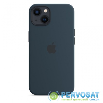 Чехол для моб. телефона Apple iPhone 13 Silicone Case with MagSafe Abyss Blue, Model A270 (MM293ZE/A)