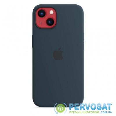 Чехол для моб. телефона Apple iPhone 13 Silicone Case with MagSafe Abyss Blue, Model A270 (MM293ZE/A)