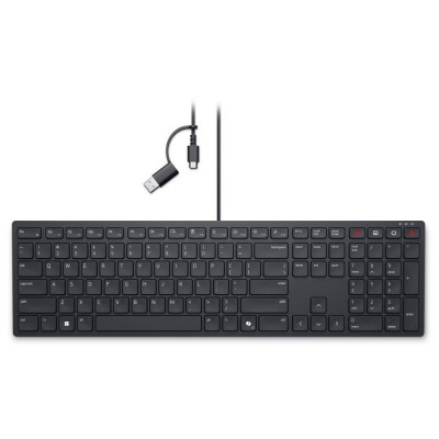 Клавіатура Dell Pro Wired Collaboration Keyboard - KB525C - Ukrainian
