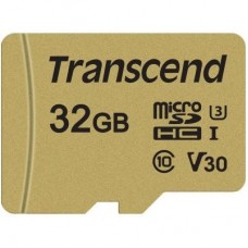 Карта пам'яті Transcend 32GB microSDHC class 10 UHS-I U3 V30 (TS32GUSD500S) Карта пам'яті Transcend 32GB microSDHC class 10 UHS-I U3 V30 (TS32GUSD500S)