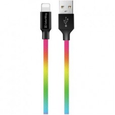 Дата кабель USB 2.0 AM to Lightning 1.0m multicolor ColorWay (CW-CBUL016-MC) Дата кабель USB 2.0 AM to Lightning 1.0m multicolor ColorWay (CW-CBUL016-MC)
