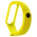 Ремешок для фитнес браслета BeCover Silicone для Xiaomi Mi Band 3/4 Yellow (704130)