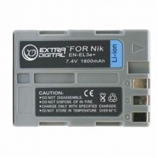Акумулятор до фото/відео Extradigital NIKON EN-EL3e (BDN2531) Акумулятор до фото/відео Extradigital NIKON EN-EL3e (BDN2531)
