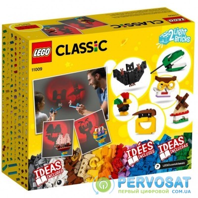 Конструктор LEGO Classic Кубики и свет (11009)