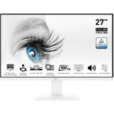 Монітор MSI 27" PRO MP273AW D-Sub, HDMI, DP, MM, IPS, 100Hz, 4ms, sRGB 106%, White Монітор MSI 27" PRO MP273AW D-Sub, HDMI, DP, MM, IPS, 100Hz, 4ms, sRGB 106%, White