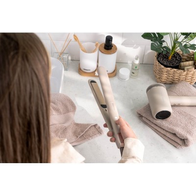 Випрямляч ARDESTO Pearl Cream, 50Вт, 140-230C, кераміка, бежевий Випрямляч ARDESTO Pearl Cream, 50Вт, 140-230C, кераміка, бежевий