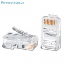 Конектор Atcom RJ45 cat.5e UTP 8p8c * 100 (3796) Конектор Atcom RJ45 cat.5e UTP 8p8c * 100 (3796)