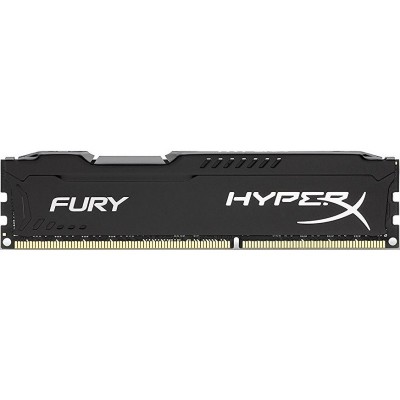 Пам'ять до ПК Kingston DDR3 1600 8GB KIT (4GBx2) HyperX Fury Black
