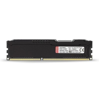 Пам'ять до ПК Kingston DDR3 1600 8GB KIT (4GBx2) HyperX Fury Black