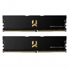 Модуль пам'яті для комп'ютера DDR4 16GB (2x8GB) 4000 MHz IRDM PRO Black GOODRAM (IRP-4000D4V64L18S/16GDC)