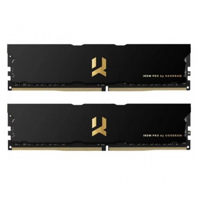 Модуль памяти для компьютера DDR4 16GB (2x8GB) 4000 MHz IRDM PRO Black GOODRAM (IRP-4000D4V64L18S/16GDC)