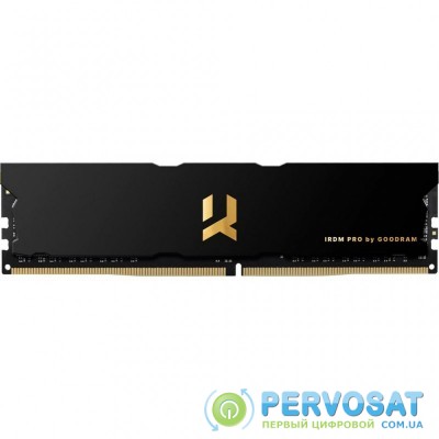 Модуль памяти для компьютера DDR4 16GB (2x8GB) 4000 MHz IRDM PRO Black GOODRAM (IRP-4000D4V64L18S/16GDC)