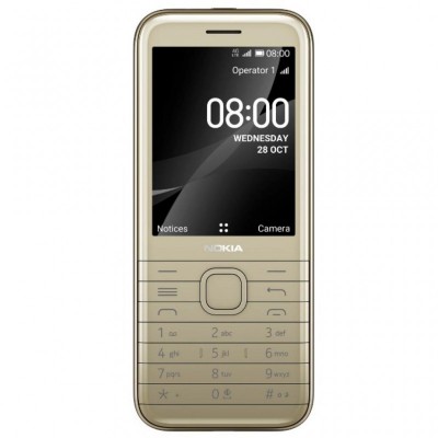 Мобильный телефон Nokia 8000 DS 4G Gold