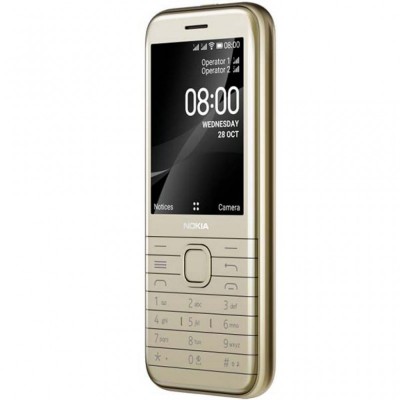 Мобильный телефон Nokia 8000 DS 4G Gold