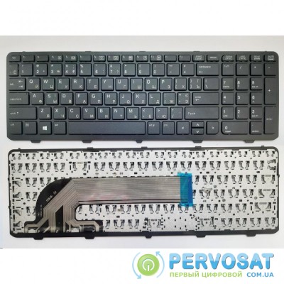 Клавиатура ноутбука HP ProBook 450/470 G0,450/455/470 G1,450/455/470 G2 черная с че (A46095)