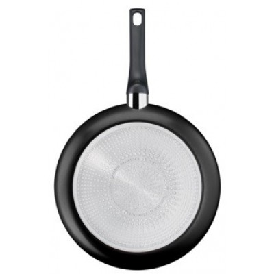 Сковорода Tefal Start&Cook, 28см, покриття Titanium, індукція, Thermo-Spot, алюм., чорний