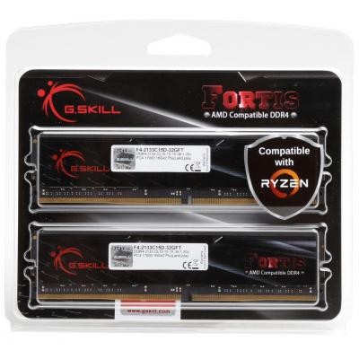Модуль пам'яті для комп'ютера DDR4 32GB (2x16GB) 2133 MHz FORTIS G.Skill (F4-2133C15D-32GFT)