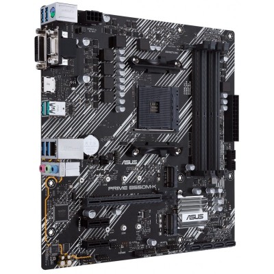 Материнcька плата ASUS PRIME B550M-K sAM4 B550 4xDDR4 M.2 HDMI DVI D-Sub mATX