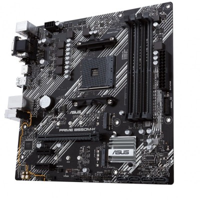 Материнcька плата ASUS PRIME B550M-K sAM4 B550 4xDDR4 M.2 HDMI DVI D-Sub mATX