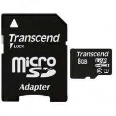 Карта пам'яті Transcend 8Gb microSDHC UHS-I (TS8GUSDU1) Карта пам'яті Transcend 8Gb microSDHC UHS-I (TS8GUSDU1)