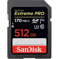 Карта пам'яті SANDISK 512GB SDXC class 10 UHS-I U3 Extreme Pro (SDSDXXY-512G-GN4IN)