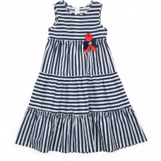 Плаття Bushra у смужку (201052-128G-blue) Плаття Bushra у смужку (201052-128G-blue)