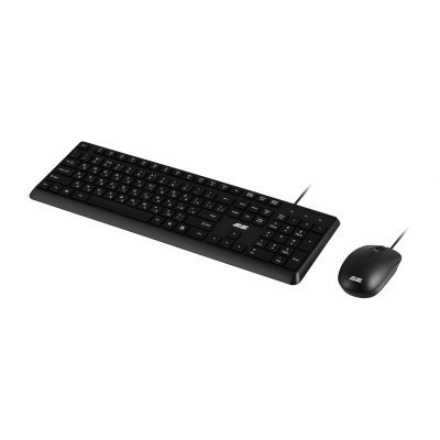 Комплект клавіатура та миша 2E MK405 USB-A, EN/UK, чорний
