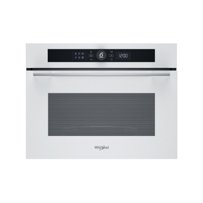 Духова шафа Whirlpool електрична компактна, 40л, дисплей, конвекція, ф-ція мікрохвиль, білий
