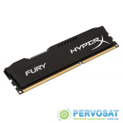 Модуль памяти для компьютера DDR3 8Gb 1600 MHz HyperX Fury Black HyperX (Kingston Fury) (HX316C10FB/8)