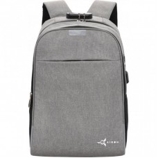 Рюкзак для ноутбука AirOn 14" Lock 18L Grey (4822356710651) Рюкзак для ноутбука AirOn 14" Lock 18L Grey (4822356710651)