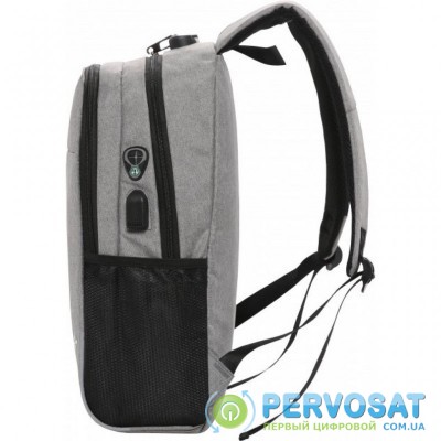 Рюкзак для ноутбука AirOn 14" Lock 18L Grey (4822356710651)