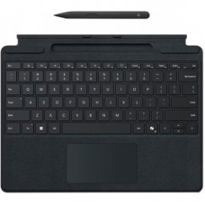 Клавіатура зі стілусом для планшета Microsoft Surface Pro 8 - 11, Pro X, UKR/ENG, чорна Клавіатура зі стілусом для планшета Microsoft Surface Pro 8 - 11, Pro X, UKR/ENG, чорна