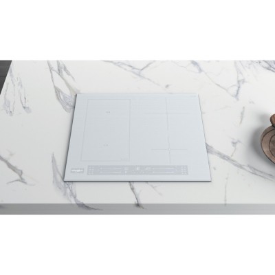 Варильна поверхня Whirlpool індукційна, 60см, розширена зона, білий