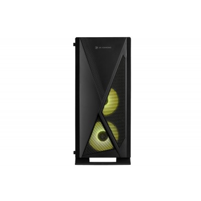 Корпус 2E GAMING CONDOR GJP12, без БЖ, 1xUSB 3.0, 2xUSB 2.0, 3x120mm ARGB fans, TG Side Panel, ATX, Black